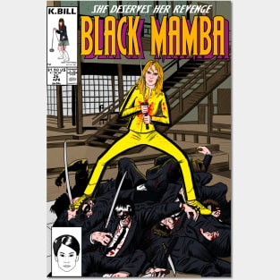 Black Mamba Posters and Art